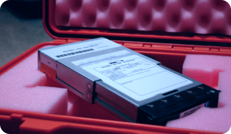 CRU drive in a Pelican carrying case